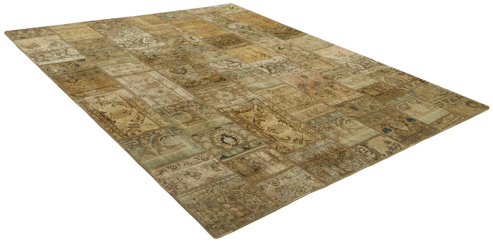 Vintage Royal Patchwork Rugs | Antique Persian Handcraft251 cm x 309 cm