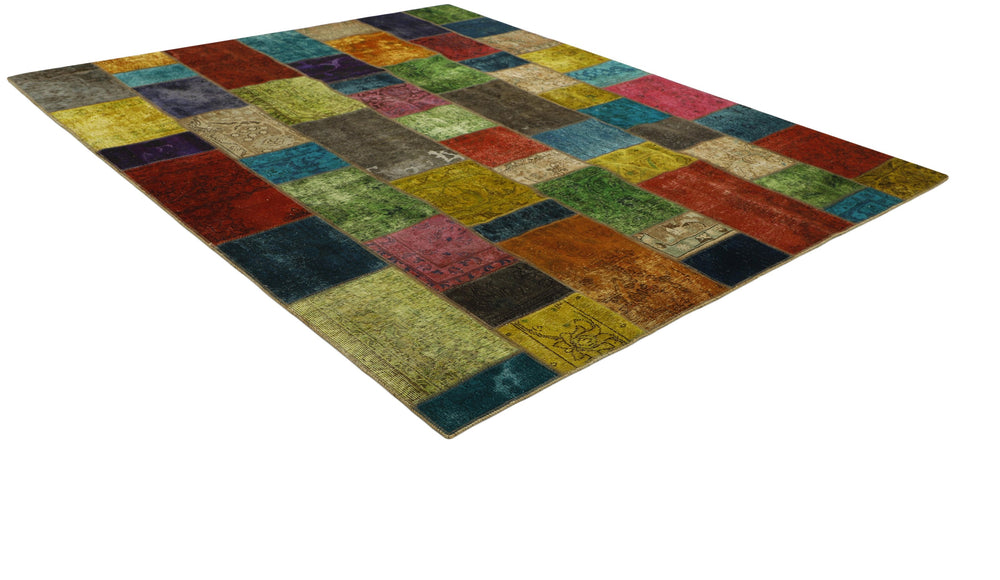 Vintage Royal Patchwork Rugs | Antique Persian Handcraft251 cm x 303 cm