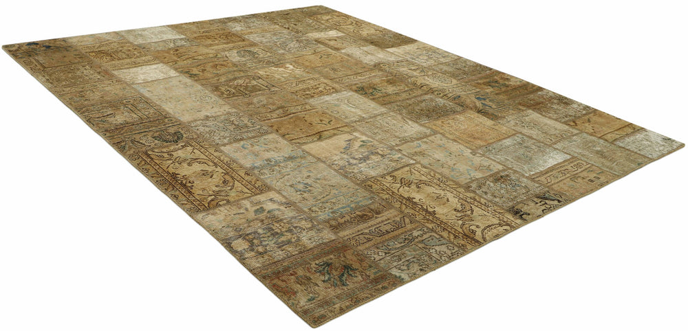 Vintage Royal Patchwork Rugs | Antique Persian Handcraft250 cm x 311 cm