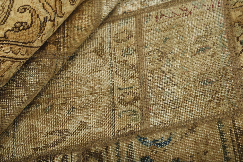 Vintage Royal Patchwork Rugs | Antique Persian Handcraft249 cm x 307 cm
