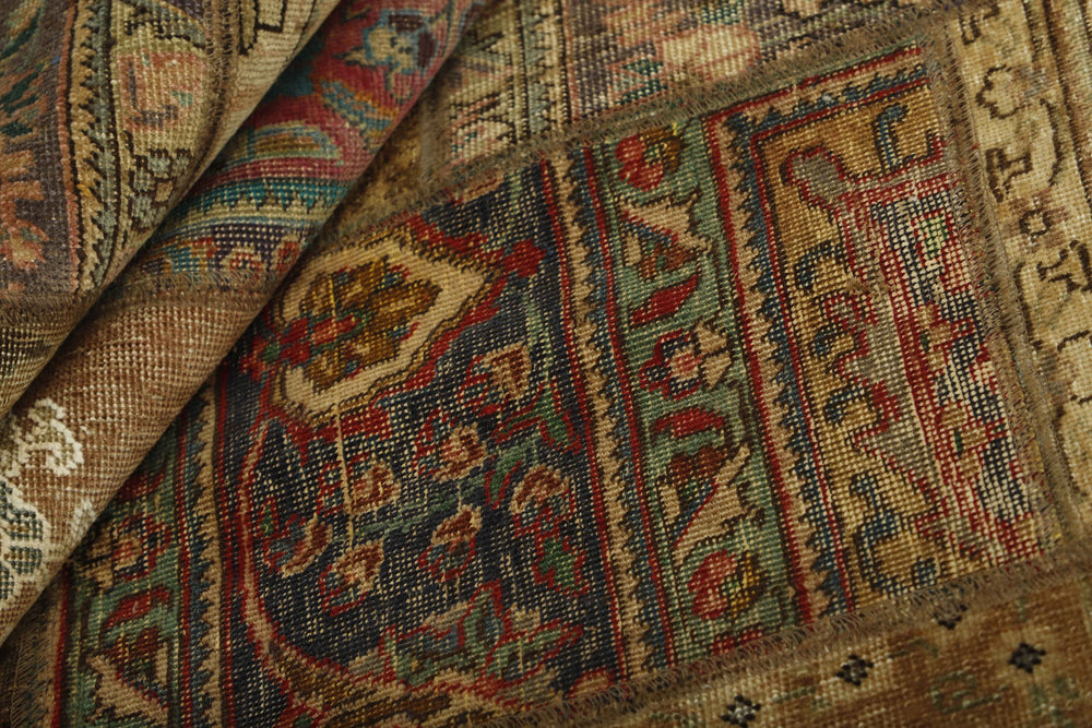 Vintage Royal Patchwork Rugs | Antique Persian Handcraft299 cm x 417 cm