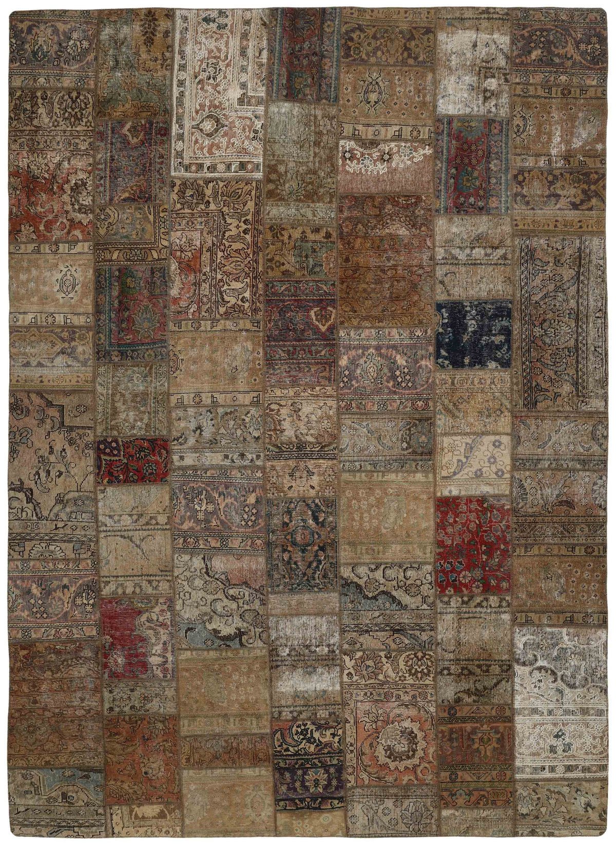 Vintage Royal Patchwork Rugs | Antique Persian Handcraft299 cm x 417 cm