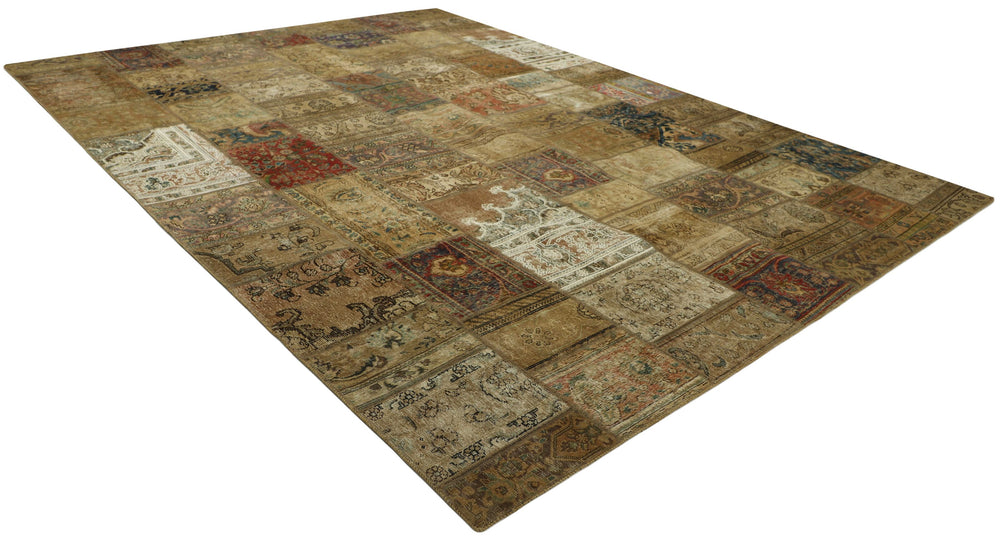 Vintage Royal Patchwork Rugs | Antique Persian Handcraft298 cm x 408 cm