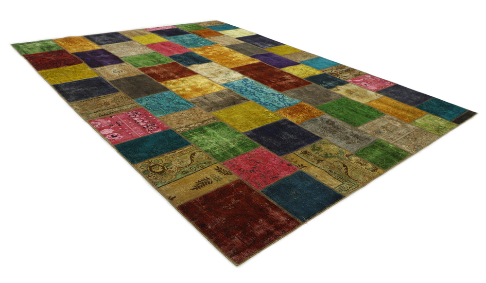 Vintage Royal Patchwork Rugs | Antique Persian Handcraft307 cm x 412 cm