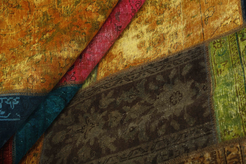 Vintage Royal Patchwork Rugs | Antique Persian Handcraft304 cm x 413 cm