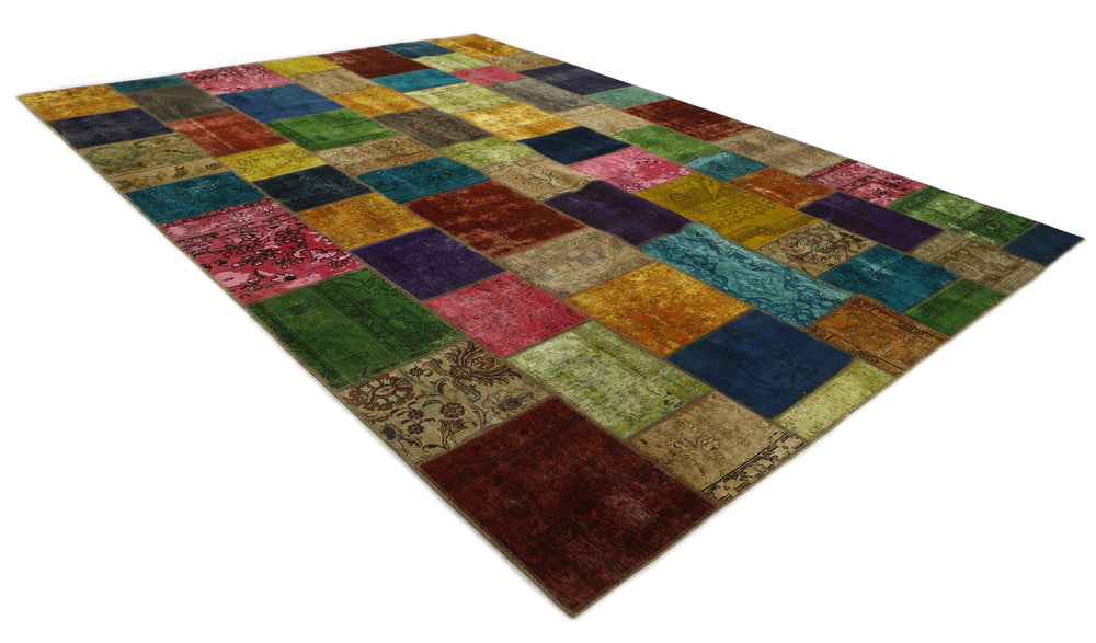 Vintage Royal Patchwork Rugs | Antique Persian Handcraft304 cm x 413 cm