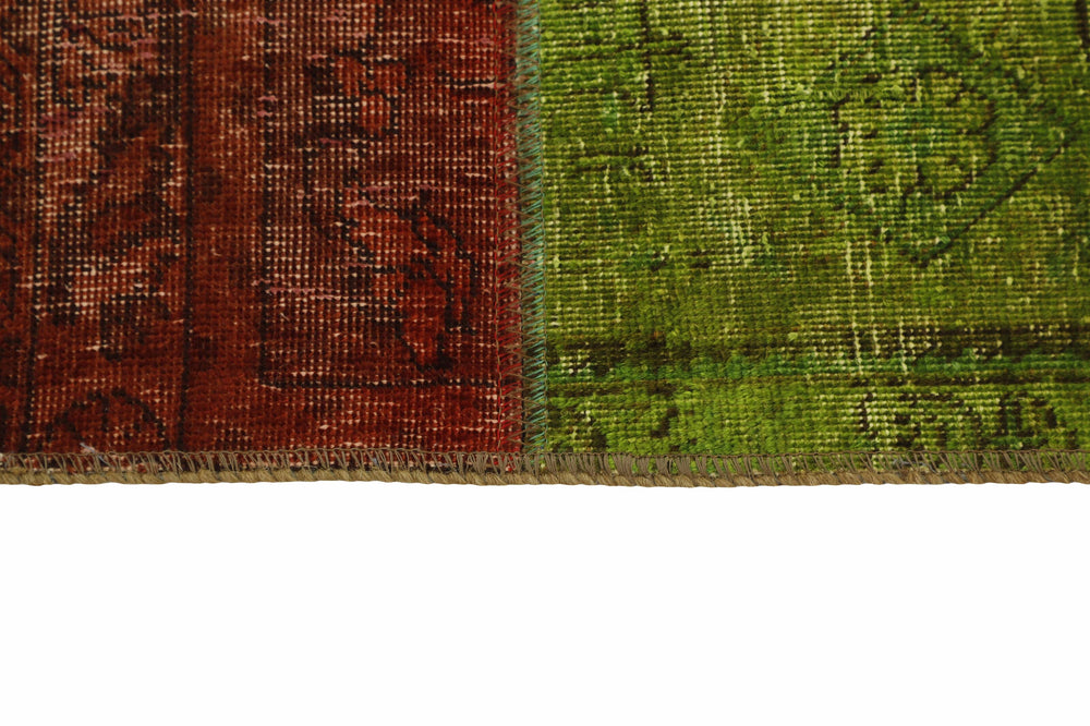 Vintage Royal Patchwork Rugs | Unique Persian Hand-Knotted Antique Rugs206 cm x 307 cm