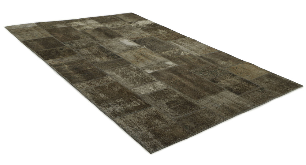 Vintage Royal Patchwork Rugs | Unique Persian Hand-Knotted Antique Rugs204 cm x 305 cm