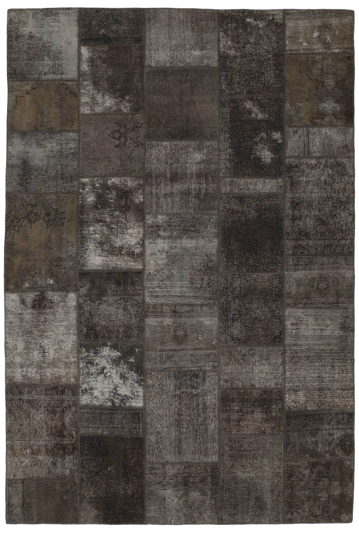 Vintage Royal Patchwork Rugs | Unique Persian Hand-Knotted Antique Rugs204 cm x 307 cm