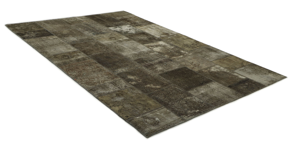 Vintage Royal Patchwork Rugs | Unique Persian Hand-Knotted Antique Rugs204 cm x 307 cm