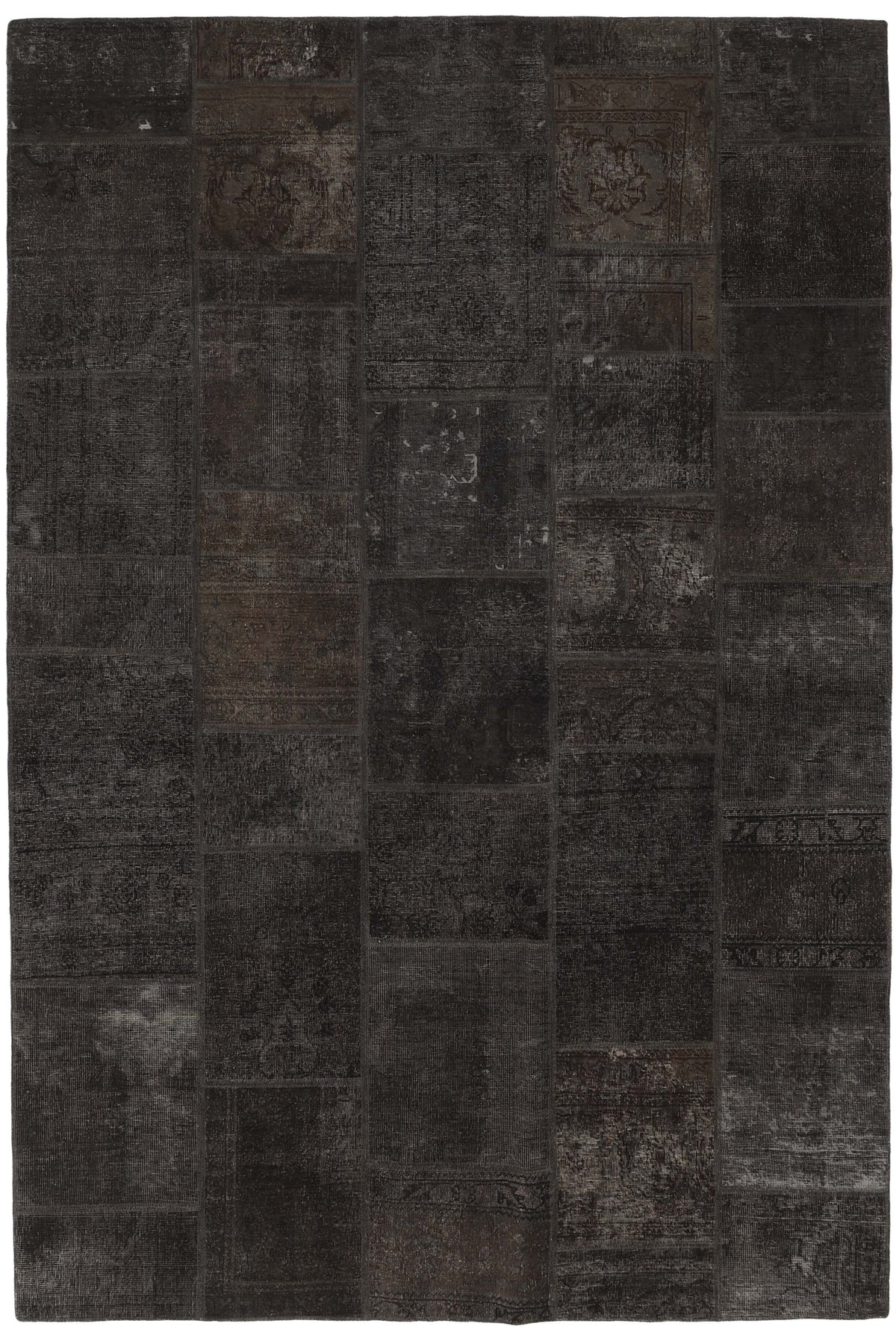 Vintage Royal Patchwork Rugs | Unique Persian Hand-Knotted Antique Rugs203 cm x 309 cm