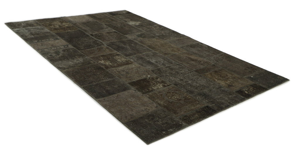 Vintage Royal Patchwork Rugs | Unique Persian Hand-Knotted Antique Rugs203 cm x 309 cm