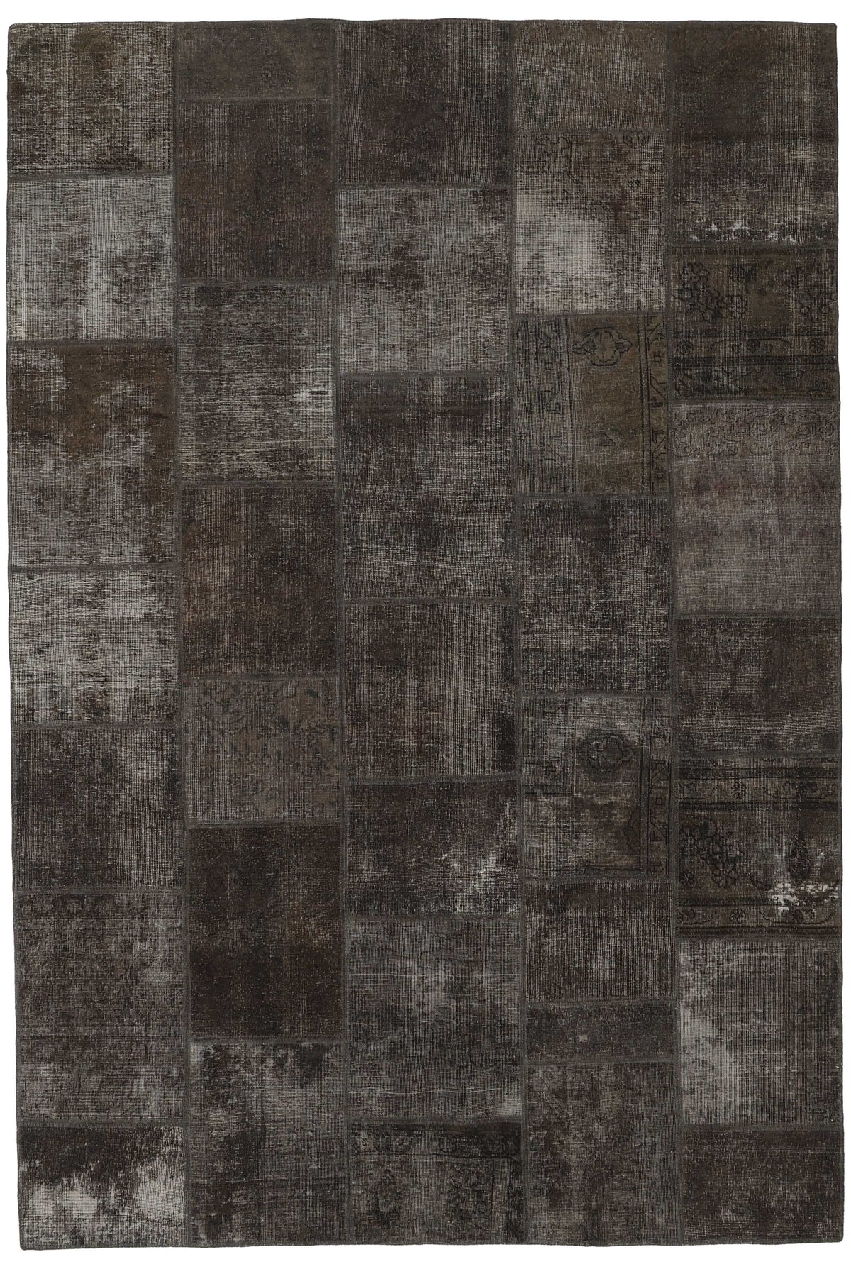 Vintage Royal Patchwork Rugs | Unique Persian Hand-Knotted Antique Rugs204 cm x 304 cm