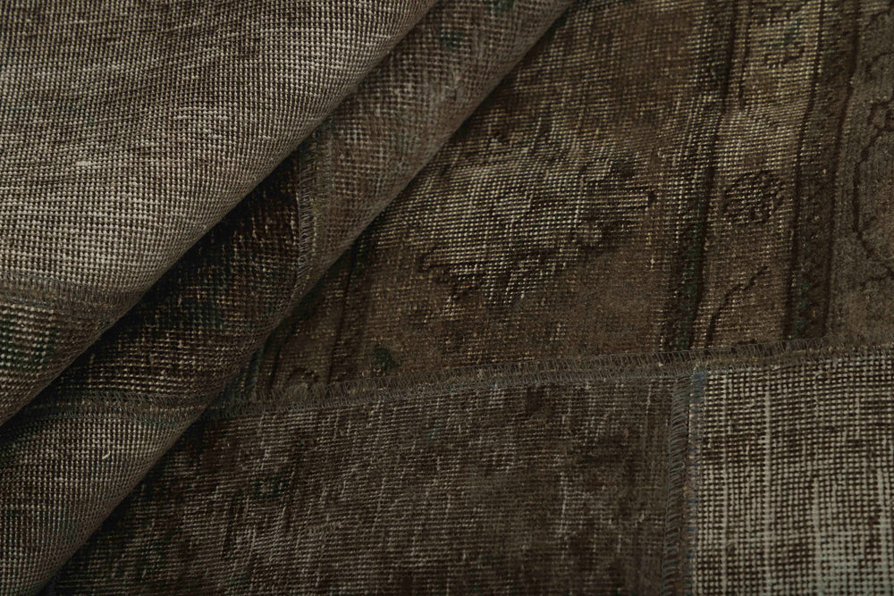 Vintage Royal Patchwork Rugs | Unique Persian Hand-Knotted Antique Rugs204 cm x 312 cm
