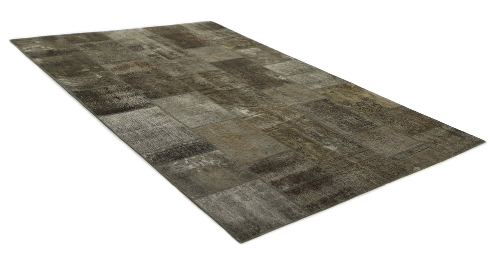 Vintage Royal Patchwork Rugs | Unique Persian Hand-Knotted Antique Rugs204 cm x 312 cm