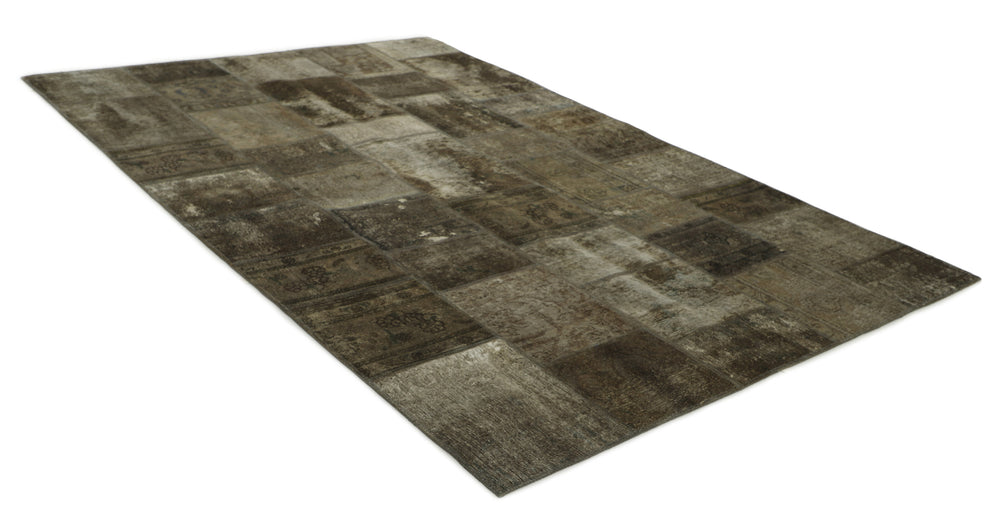Vintage Royal Patchwork Rugs | Unique Persian Hand-Knotted Antique Rugs203 cm x 313 cm