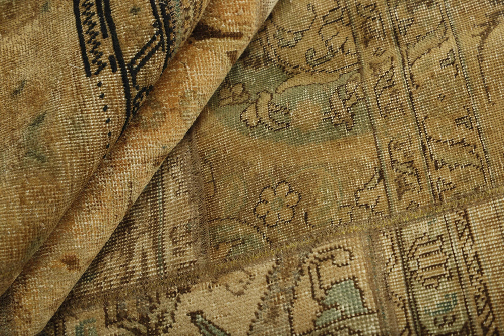 Vintage Royal Patchwork Rugs | Unique Persian Hand-Knotted Antique Rugs199 cm x 312 cm