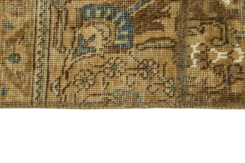 Vintage Royal Patchwork Rugs | Unique Persian Hand-Knotted Antique Rugs199 cm x 312 cm