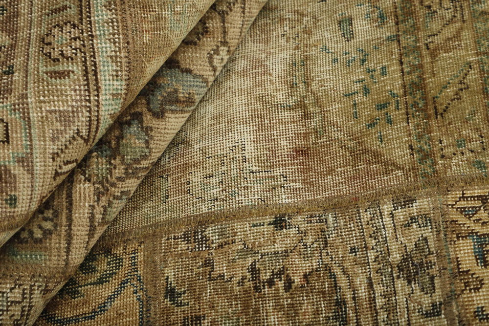 Vintage Royal Patchwork Rugs | Unique Persian Hand-Knotted Antique Rugs198 cm x 311 cm