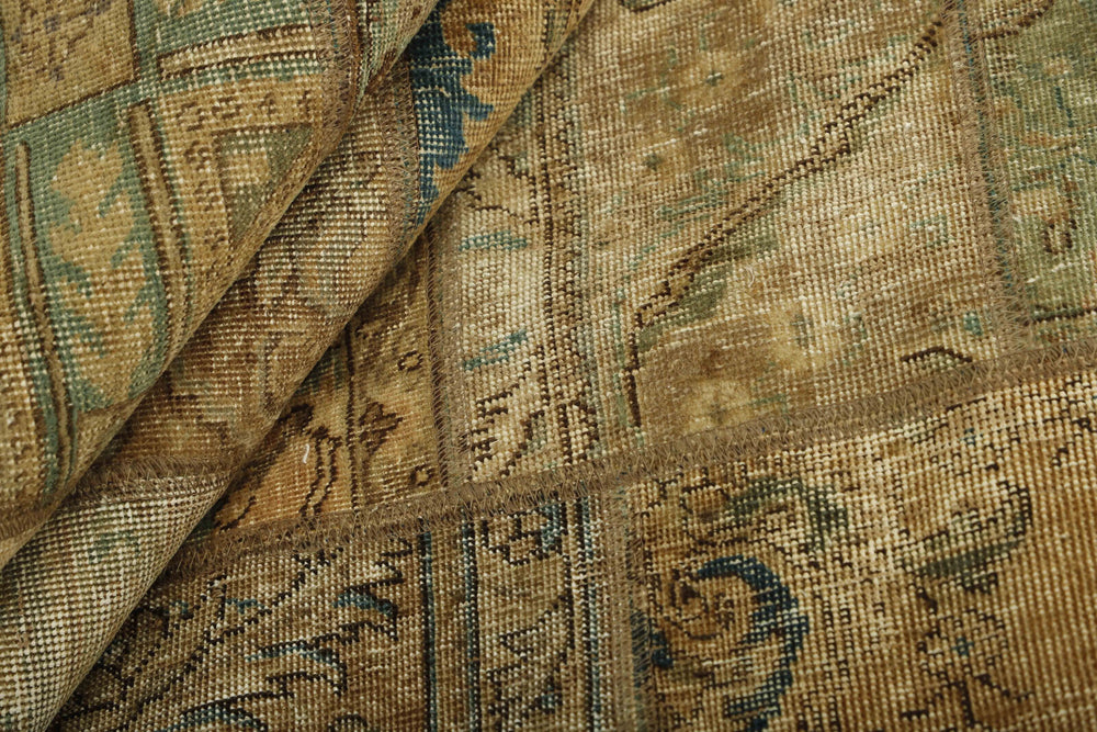 Vintage Royal Patchwork Rugs | Unique Persian Hand-Knotted Antique Rugs199 cm x 301 cm