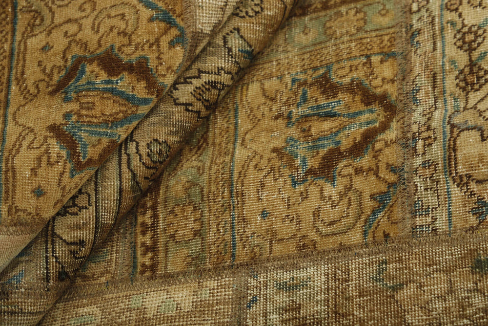 Vintage Royal Patchwork Rugs | Unique Persian Hand-Knotted Antique Rugs200 cm x 302 cm