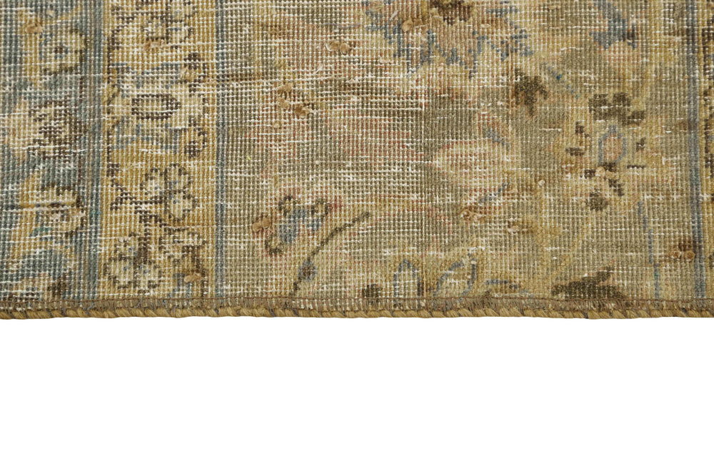 Vintage Royal Patchwork Rugs | Unique Persian Hand-Knotted Antique Rugs200 cm x 302 cm