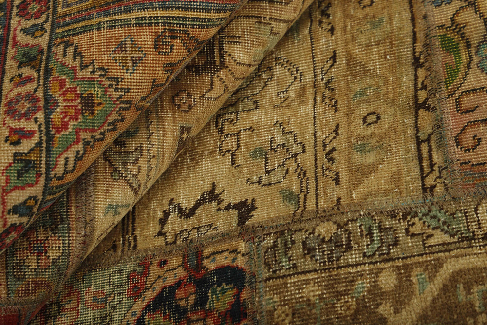 Vintage Royal Patchwork Rugs | Unique Persian Hand-Knotted Antique Rugs197 cm x 250 cm