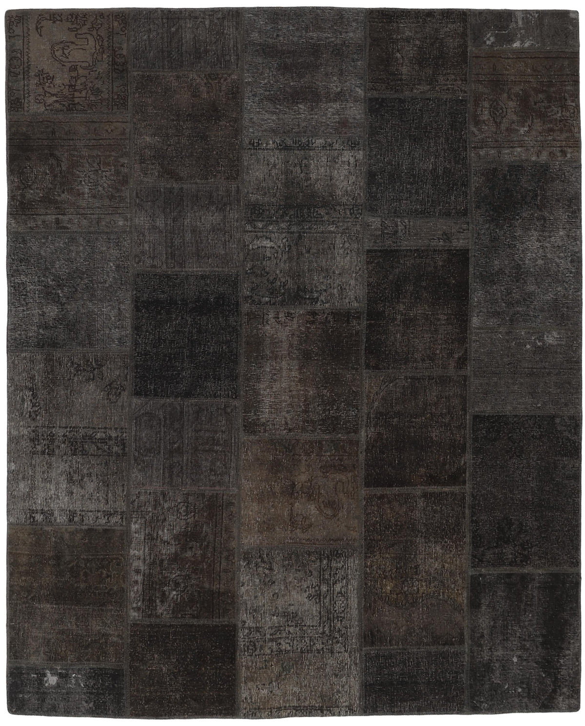 Vintage Royal Patchwork Rugs | Unique Persian Hand-Knotted Antique Rugs206 cm x 253 cm