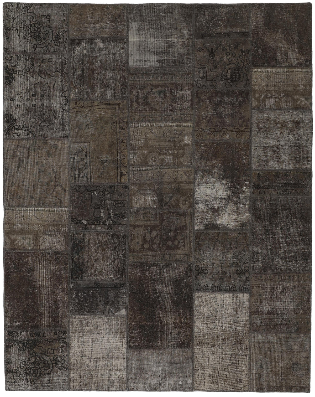 Vintage Royal Patchwork Rugs | Unique Persian Hand-Knotted Antique Rugs205 cm x 256 cm