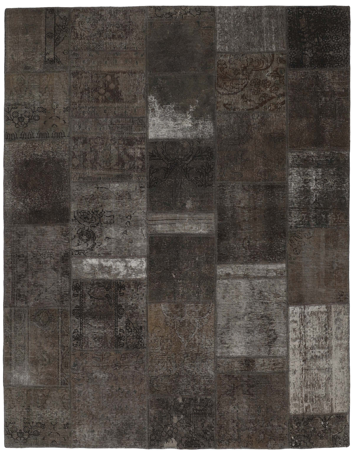 Vintage Royal Patchwork Rugs | Unique Persian Hand-Knotted Antique Rugs200 cm x 257 cm