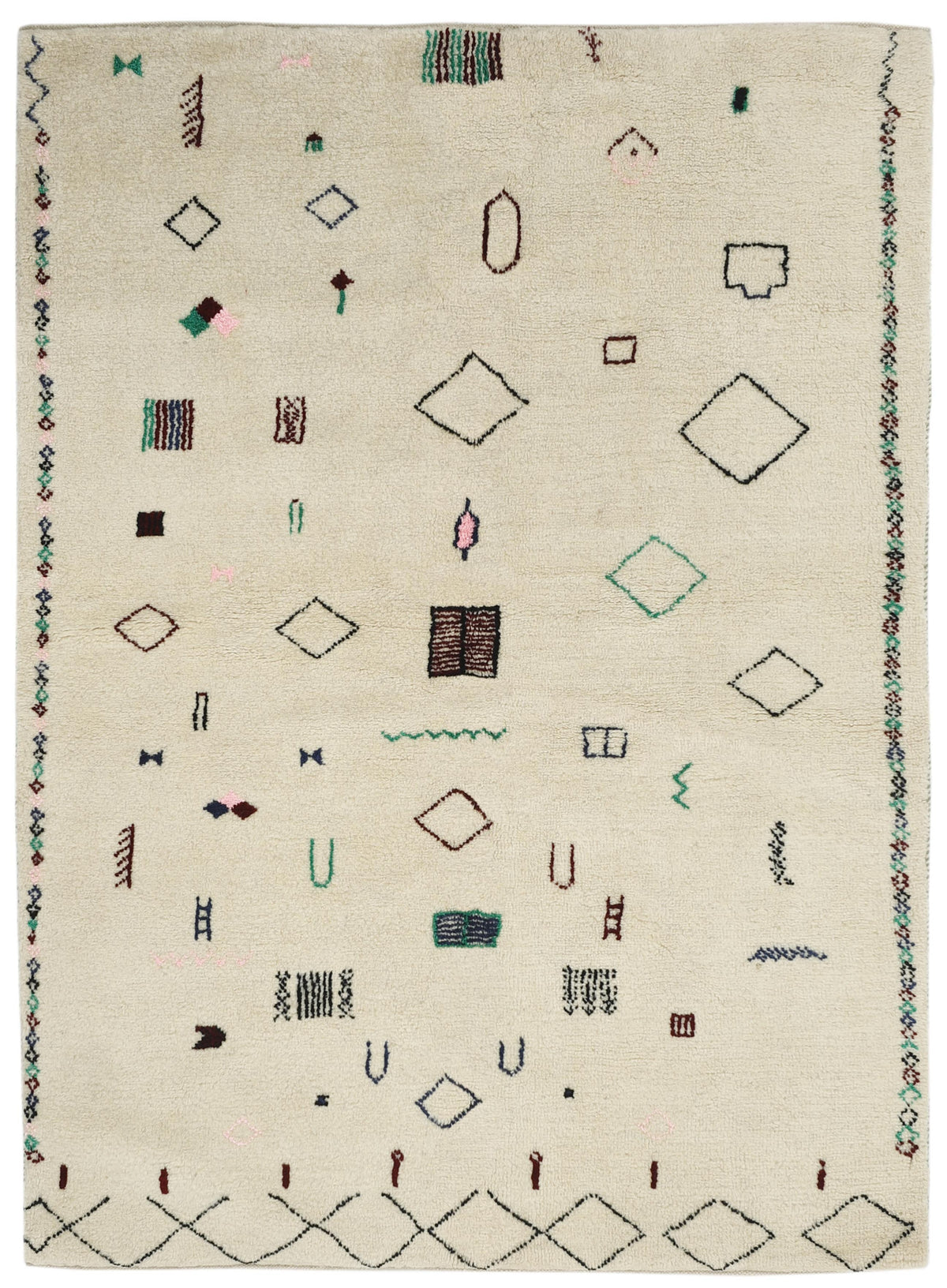 Harvest Rug Collection | Hand-Knotted Persian Wool Rugs with Silk Accents148 cm x 196 cm