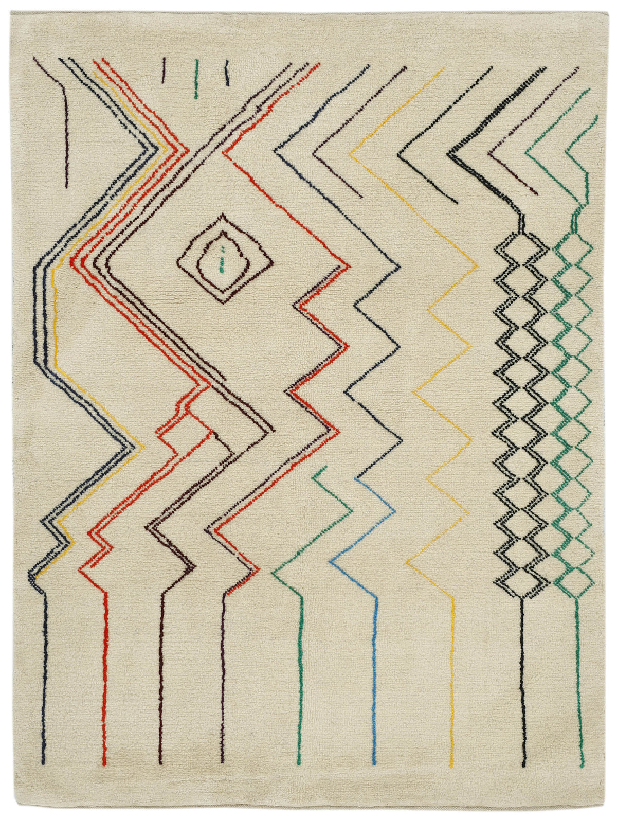 Harvest Rug Collection | Hand-Knotted Persian Wool Rugs with Silk Accents152 cm x 201 cm