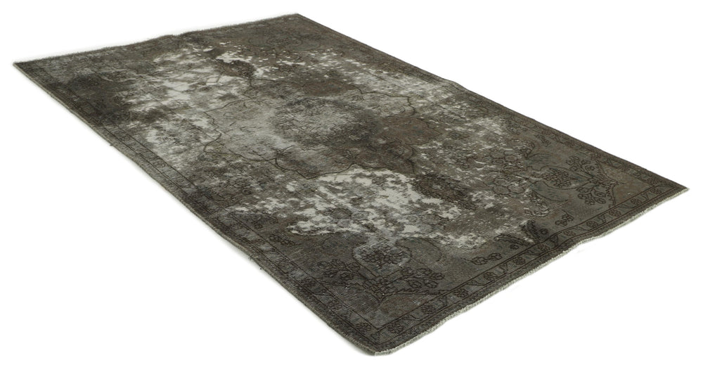 Vintage Royal Collection: Antique Persian Hand-Knotted Rugs in Stonewashed, Recoloured Finishes159 cm x 244 cm