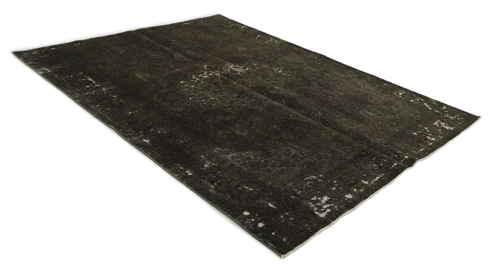 Vintage Royal Collection: Antique Persian Hand-Knotted Rugs in Stonewashed, Recoloured Finishes208 cm x 286 cm