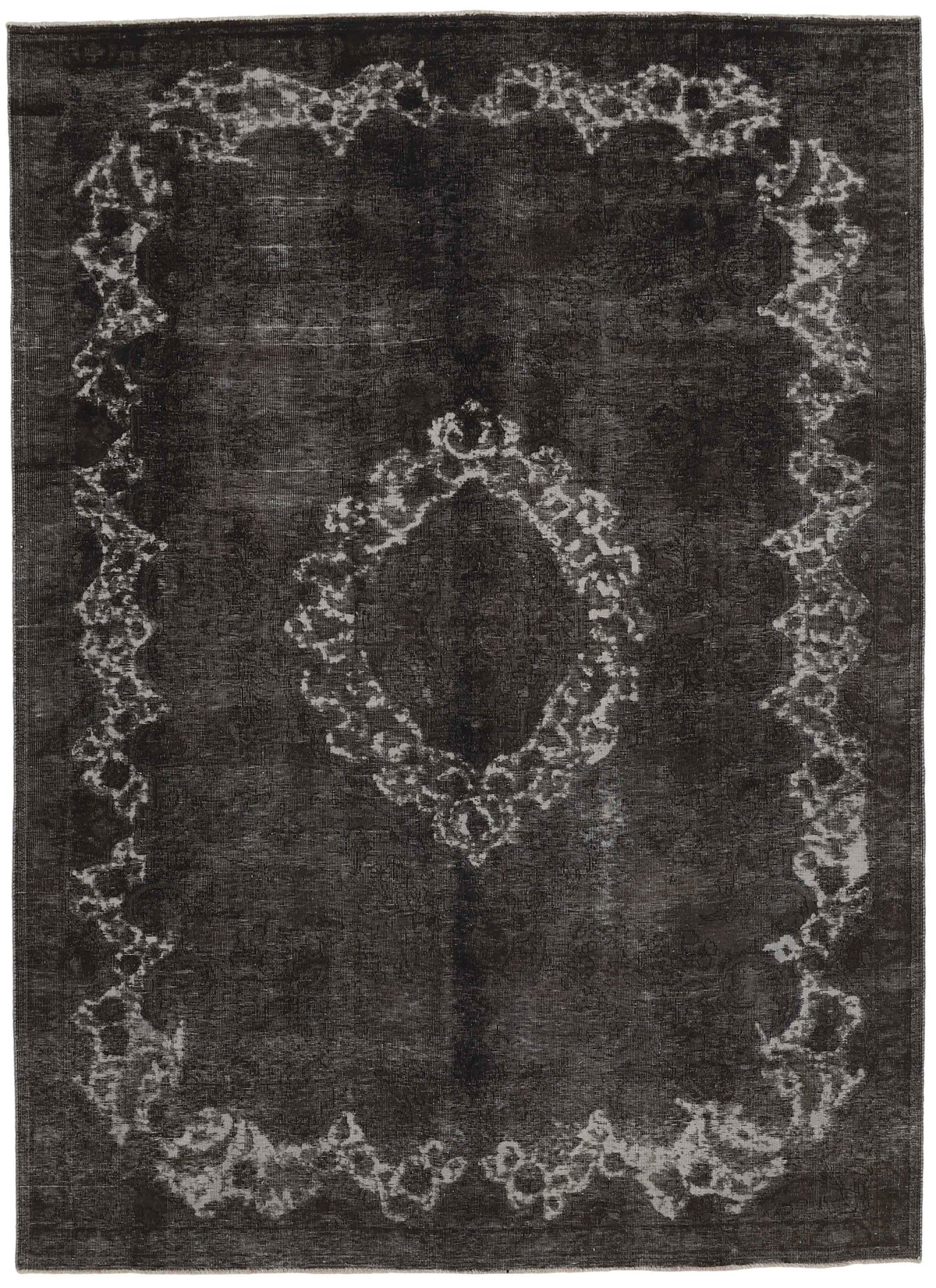 Vintage Royal Collection: Antique Persian Hand-Knotted Rugs in Stonewashed, Recoloured Finishes225 cm x 312 cm