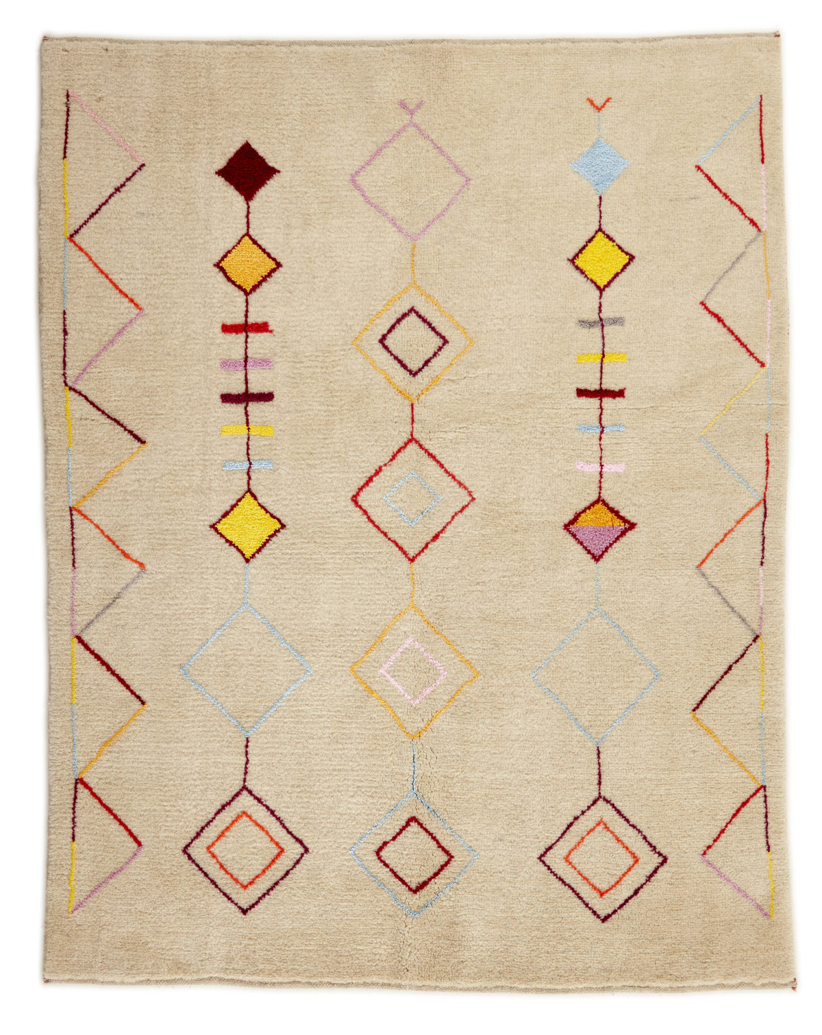 Harvest Rug Collection | Hand-Knotted Persian Wool Rugs with Silk Accents153 cm x 191 cm