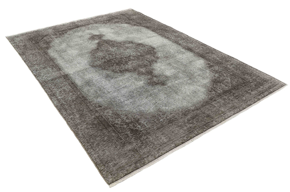 Vintage Royal Collection: Antique Persian Hand-Knotted Rugs in Stonewashed, Recoloured Finishes193 cm x 279 cm