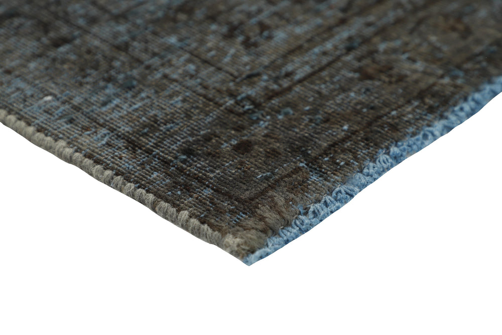 Vintage Royal Collection: Antique Persian Hand-Knotted Rugs in Stonewashed, Recoloured Finishes107 cm x 408 cm