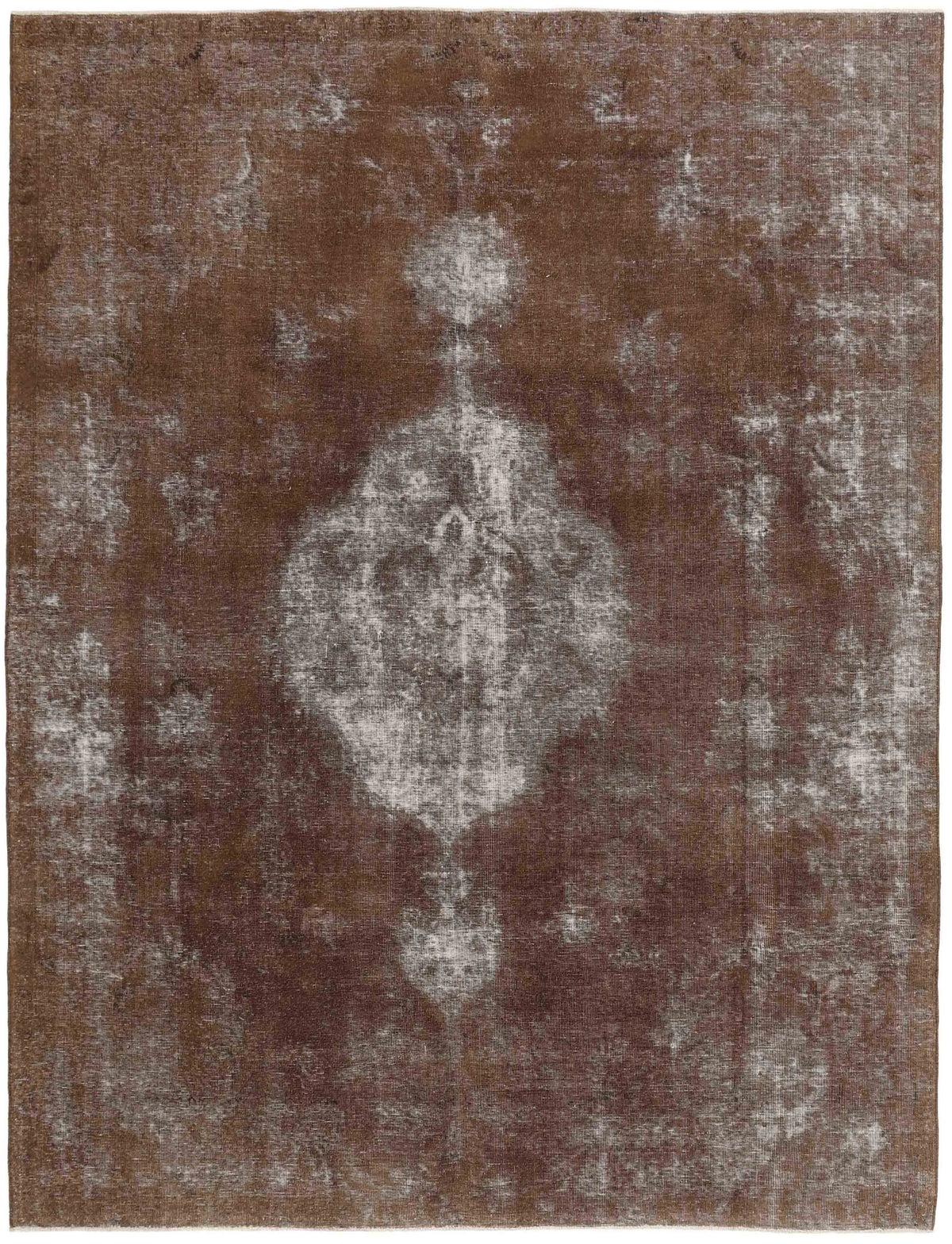 Vintage Royal Collection: Antique Persian Hand-Knotted Rugs in Stonewashed, Recoloured Finishes238 cm x 322 cm