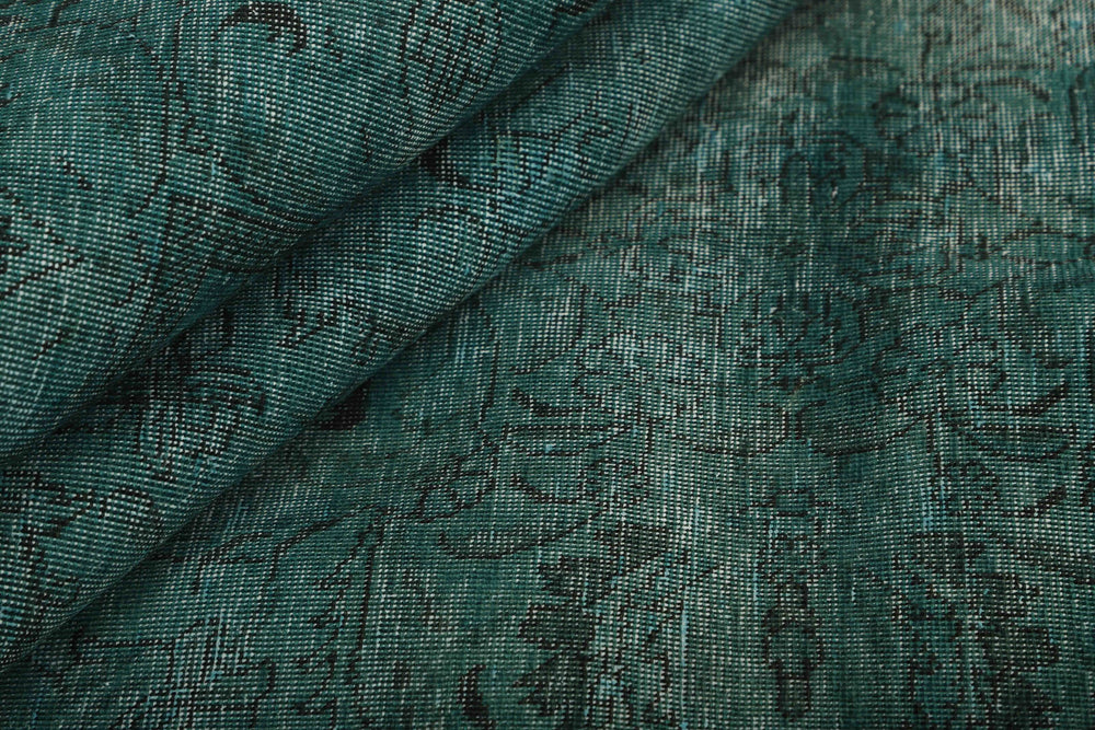 Vintage Royal Collection: Antique Persian Hand-Knotted Rugs in Stonewashed, Recoloured Finishes220 cm x 313 cm