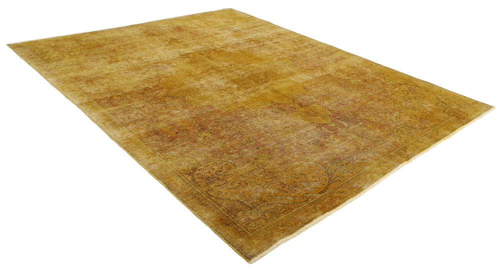 Vintage Royal Collection: Antique Persian Hand-Knotted Rugs in Stonewashed, Recoloured Finishes196 cm x 279 cm