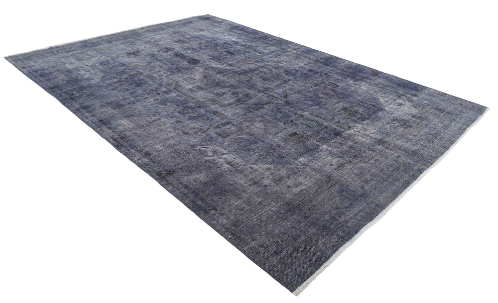 Vintage Royal Collection: Antique Persian Hand-Knotted Rugs in Stonewashed, Recoloured Finishes206 cm x 320 cm