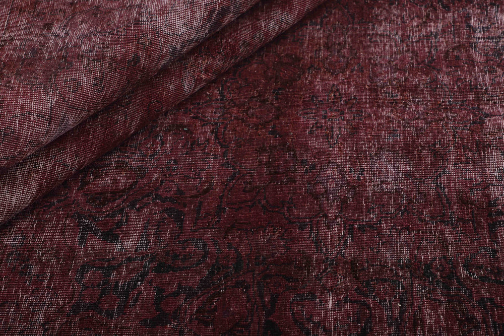 Vintage Royal Collection: Antique Persian Hand-Knotted Rugs in Stonewashed, Recoloured Finishes217 cm x 309 cm