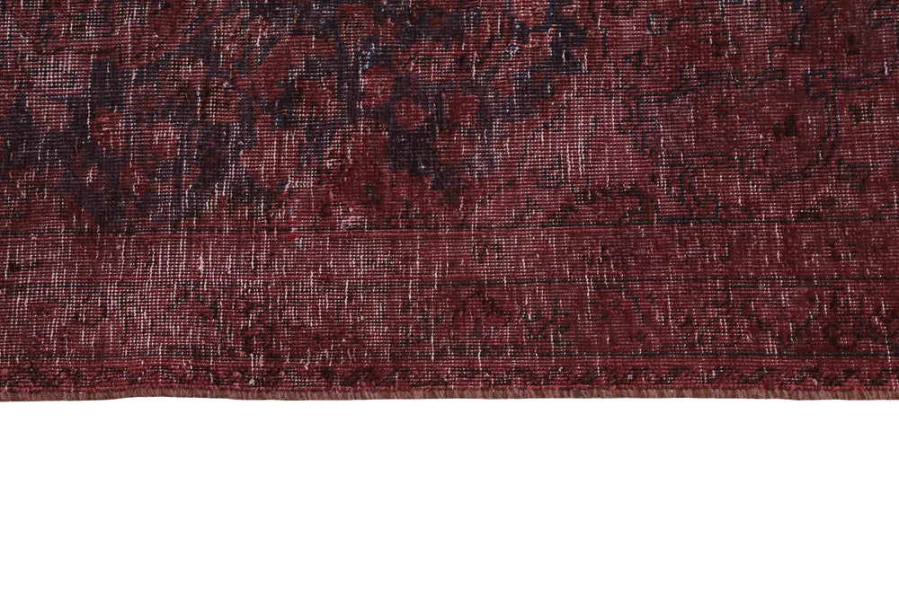 Vintage Royal Collection: Antique Persian Hand-Knotted Rugs in Stonewashed, Recoloured Finishes217 cm x 309 cm