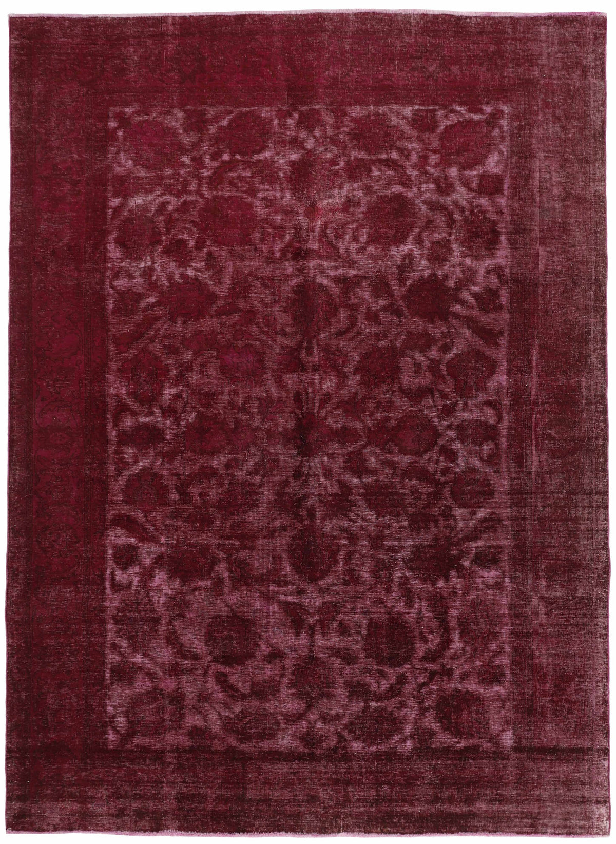 Vintage Royal Collection: Antique Persian Hand-Knotted Rugs in Stonewashed, Recoloured Finishes246 cm x 339 cm