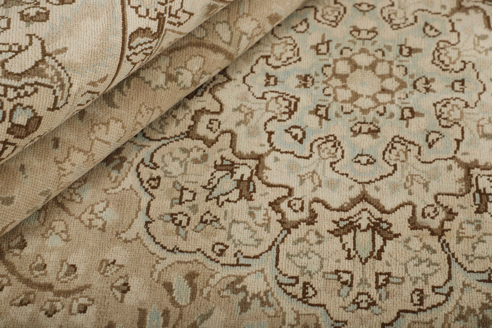 Vintage Royal Collection: Antique Persian Hand-Knotted Rugs in Stonewashed, Recoloured Finishes202 cm x 284 cm