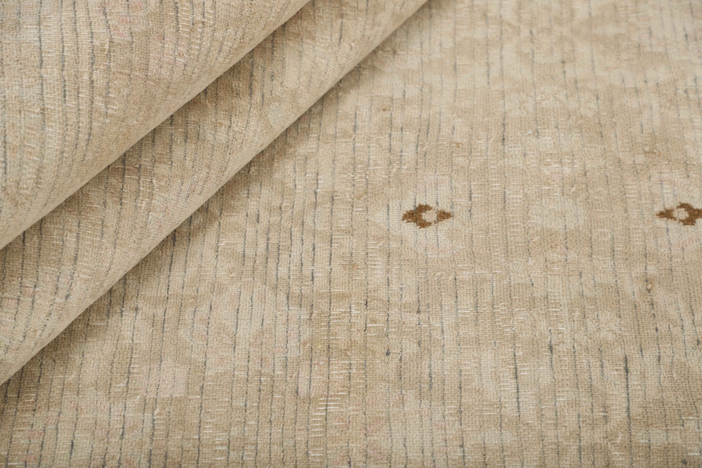 Vintage Royal Collection: Antique Persian Hand-Knotted Rugs in Stonewashed, Recoloured Finishes206 cm x 299 cm