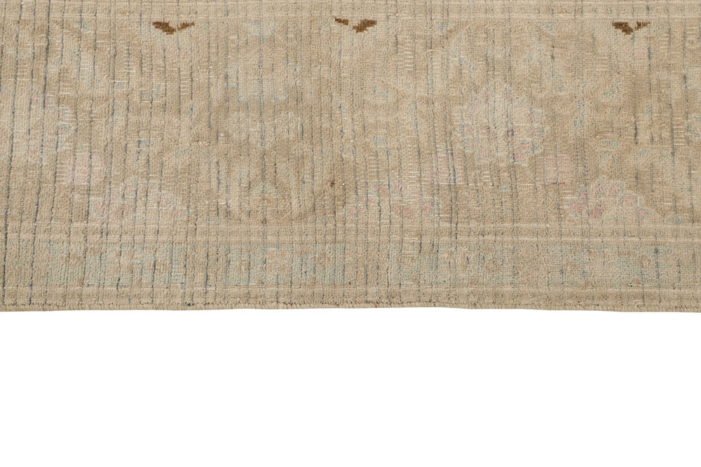 Vintage Royal Collection: Antique Persian Hand-Knotted Rugs in Stonewashed, Recoloured Finishes206 cm x 299 cm
