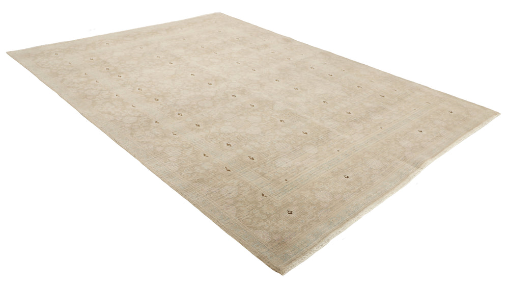 Vintage Royal Collection: Antique Persian Hand-Knotted Rugs in Stonewashed, Recoloured Finishes206 cm x 299 cm