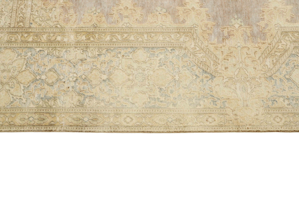 Vintage Kerman Collection: Antique Persian Hand-Knotted Rugs in Recoloured, Stonewashed Finishes269 cm x 364 cm